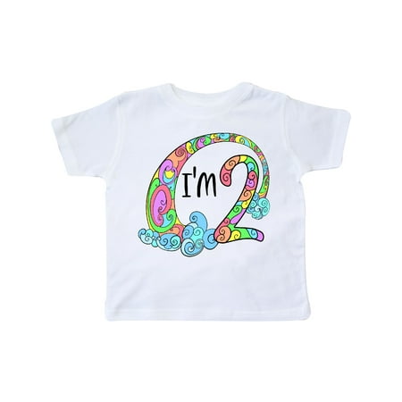 Inktastic I m 2 Second Birthday Rainbow Swirls Gift Toddler Boy or Toddler Girl T-Shirt
Inktastic I m 2 Second Birthday Rainbow Swirls Gift Toddler Boy or Toddler Girl T-Shirt