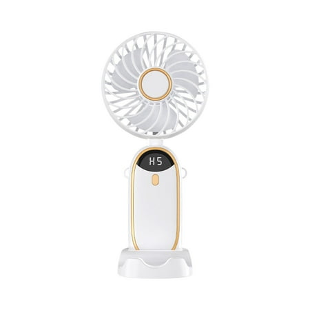 CASAFUN Portable Handheld Fan 4000mAh Battery Operated Fan with LED Display Handheld/Neck/Desk 3 in 1 Personal Small Fan 90° Foldable Desk Fan with Base 5 Speed Lash Fan Makeup Fan for Women
CASAFUN Portable Handheld Fan 4000mAh Battery Operated Fan with LED Display Handheld/Neck/Desk 3 in 1 Personal Small Fan 90° Foldable Desk Fan with Base 5 Speed Lash Fan Makeup Fan for Women