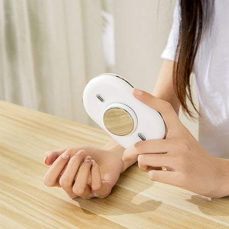 amlbb Portable Fan Portable Fan Hands Free Bladeless Fan 2000 MAh Battery Operated Wearable Personal Fan Rechargeable Headphone Design USB Powered Desk Fan 3 Speeds on Clearance