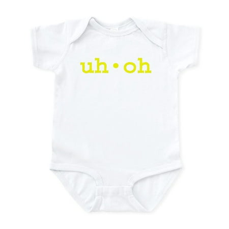 CafePress - Uh*Oh Infant Bodysuit - Baby Light Bodysuit Size Newborn - 24 Months
CafePress - Uh*Oh Infant Bodysuit - Baby Light Bodysuit Size Newborn - 24 Months