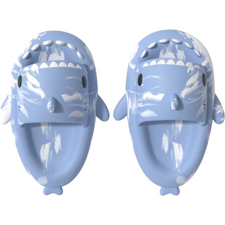 CoCopeaunt Unisex Cute Shark Slides for Men Women Anti-Slip Open Toe House Shark Slippers Casual Beach Shoes Sole Sandals Women Slides
CoCopeaunt Unisex Cute Shark Slides for Men Women Anti-Slip Open Toe House Shark Slippers Casual Beach Shoes Sole Sandals Women Slides