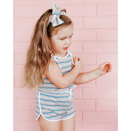 Kid s Clothing Set Stripe Sleeveless Camisole and Shorts and Headwear Three-piece Suit for Photography Birthday Party
Kid s Clothing Set Stripe Sleeveless Camisole and Shorts and Headwear Three-piece Suit for Photography Birthday Party