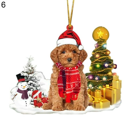 dianhelloya Christmas Pendant Cartoon Dog Pattern Shatterproof Wooden Xmas Tree Hanging Sign Home Decor
dianhelloya Christmas Pendant Cartoon Dog Pattern Shatterproof Wooden Xmas Tree Hanging Sign Home Decor