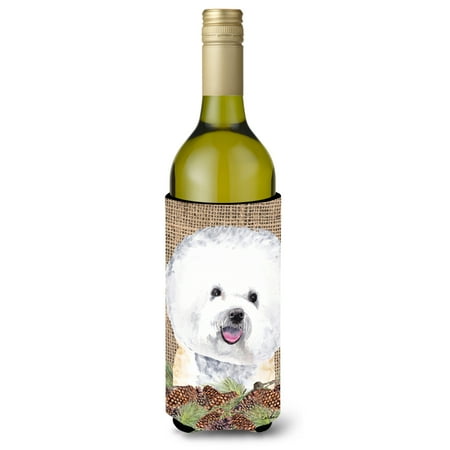 Caroline s Treasures SC9047LITERK Bichon Frise Faux Burlap and Pine cones Wine Bottle Hugger Wine Bottle multicolor
Caroline s Treasures SC9047LITERK Bichon Frise Faux Burlap and Pine cones Wine Bottle Hugger Wine Bottle multicolor