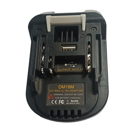 Li-ion Battery Adapter for BL1800 Series BL1840 BL1850 Dock Power Connector Converter Part
Li-ion Battery Adapter for BL1800 Series BL1840 BL1850 Dock Power Connector Converter Part