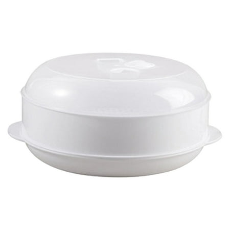 ABS Microwave Food Steamer for Cooking Heating Steamer Dish Veggies Fish Cookware - S 1 Tier
ABS Microwave Food Steamer for Cooking Heating Steamer Dish Veggies Fish Cookware - S 1 Tier