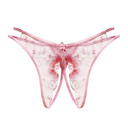 Mackneog High Rise Underwear Women Women Low Waist Sexy Flower Embroidery Hollow Out Transparent Mesh Thong Open Crotch Free Underwear nylon
Mackneog High Rise Underwear Women Women Low Waist Sexy Flower Embroidery Hollow Out Transparent Mesh Thong Open Crotch Free Underwear nylon