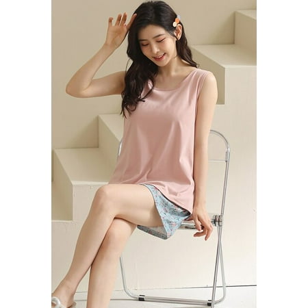 QWZNDZGR Summer 4XL Sleeveless Pajamas For Women Kawaii Girl Sleepwear Cartoon Print Pajama Sets Pyjamas Black Sleepwear Homewear Fashion
QWZNDZGR Summer 4XL Sleeveless Pajamas For Women Kawaii Girl Sleepwear Cartoon Print Pajama Sets Pyjamas Black Sleepwear Homewear Fashion