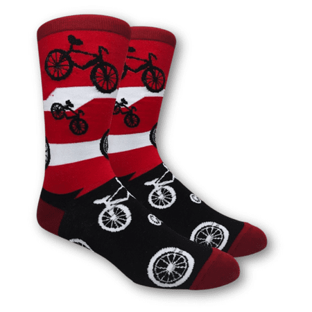 FineFit Fun Crew Novelty Casual Cave Trouser Socks I Want to Ride My Bicycle RED
FineFit Fun Crew Novelty Casual Cave Trouser Socks I Want to Ride My Bicycle RED