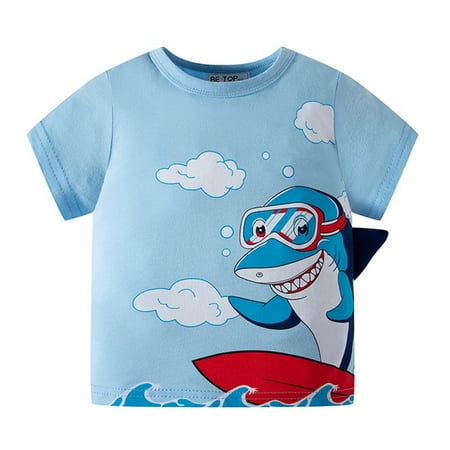 Toddler Boy Tee Kids Baby Summer Cartoon Short Sleeve Crewneck T Shirts Tops Tee Clothes For Children Outfits For 6-7 Years
Toddler Boy Tee Kids Baby Summer Cartoon Short Sleeve Crewneck T Shirts Tops Tee Clothes For Children Outfits For 6-7 Years