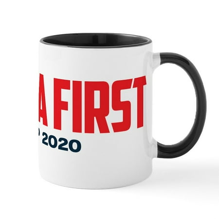 CafePress - Trump 2020 America First - 11 oz Ceramic Mug - Novelty Coffee Tea Cup
CafePress - Trump 2020 America First - 11 oz Ceramic Mug - Novelty Coffee Tea Cup