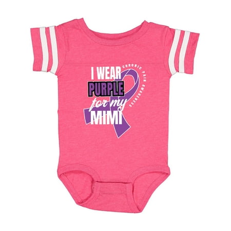 Inktastic Chronic Pain I Wear Purple For My Mimi Gift Baby Boy or Baby Girl Bodysuit
Inktastic Chronic Pain I Wear Purple For My Mimi Gift Baby Boy or Baby Girl Bodysuit