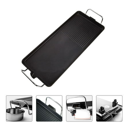1 Set Electric Grill Smokeless Barbecue Machine Electric Baking Tray