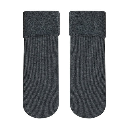 Socks For Women And Men VSONTOR Winter Snow Socks Plus Velvet Thick Socks Women S Mid-Tube Cotton Socks Vertical Pattern Straight 50G Warm Socks Dark Gray W982
Socks For Women And Men VSONTOR Winter Snow Socks Plus Velvet Thick Socks Women S Mid-Tube Cotton Socks Vertical Pattern Straight 50G Warm Socks Dark Gray W982