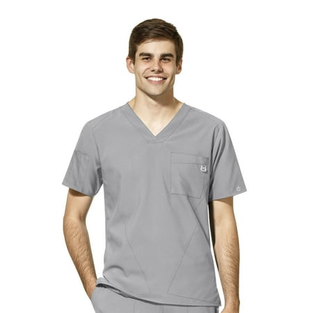 WonderWink W123 6355-Men s V-Neck Scrub Top