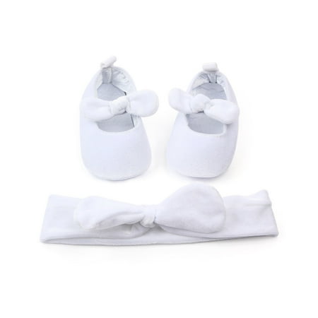 2 Pcs/set Newborn Baby Infant Cotton Anti-slip Toddler Bowknot Soft Sole Shoes with Hairband Girls Decorations Gift
2 Pcs/set Newborn Baby Infant Cotton Anti-slip Toddler Bowknot Soft Sole Shoes with Hairband Girls Decorations Gift