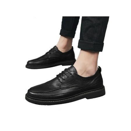 Avamo Mens Dress Shoes Lace Up Oxford Shoe Plush Lining Flats Wedding Loafers Work Nonslip Round Toe Plush lining Black 7.5
Avamo Mens Dress Shoes Lace Up Oxford Shoe Plush Lining Flats Wedding Loafers Work Nonslip Round Toe Plush lining Black 7.5