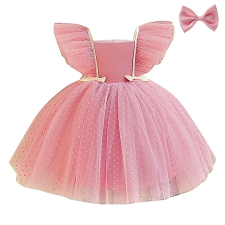 GDEGE Children Toddler Girls Fashion Casual Party Dress Toddler Girls Summer Flying Sleeve Dot Meshprincess Dress Performance Dress Pompous Skirt Kids Girls Cute Comfortable Party Dress
GDEGE Children Toddler Girls Fashion Casual Party Dress Toddler Girls Summer Flying Sleeve Dot Meshprincess Dress Performance Dress Pompous Skirt Kids Girls Cute Comfortable Party Dress