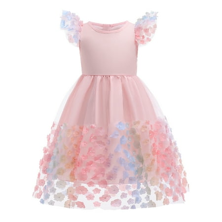 Shakub Kids Children Flower Girls Princess Dress Flutter Sleeve Prom Evening Wedding Party Ball Gown
Shakub Kids Children Flower Girls Princess Dress Flutter Sleeve Prom Evening Wedding Party Ball Gown
