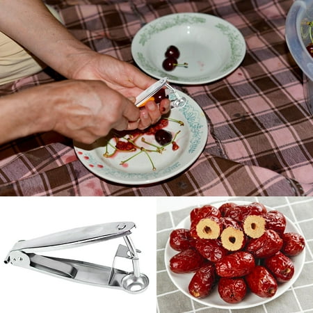 Mittory Creative Jujube Corer 304 Stainless Steel Clip Household Corer Kitchen Tool Corer