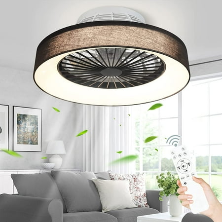 DingLilighting 21“ LED Ceiling Fans with Light and Remote 5-Blade Enclosed Ceiling Fans for Living Room Bedroom Black Flush Mount Ceiling Fan
DingLilighting 21“ LED Ceiling Fans with Light and Remote 5-Blade Enclosed Ceiling Fans for Living Room Bedroom Black Flush Mount Ceiling Fan