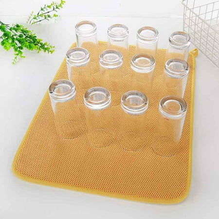 Dish Drying Mat Heat Resistant Super Absorbent Large Size Home Cup Drain Mat Table Placemat for Kitchen
Dish Drying Mat Heat Resistant Super Absorbent Large Size Home Cup Drain Mat Table Placemat for Kitchen