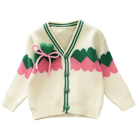 Youmylove Toddler Girls Winter Love Printed Sweater Long Sleeve Warm Knitted Pullover Knitwear Xmas Tops Coat Cute Clothing
Youmylove Toddler Girls Winter Love Printed Sweater Long Sleeve Warm Knitted Pullover Knitwear Xmas Tops Coat Cute Clothing