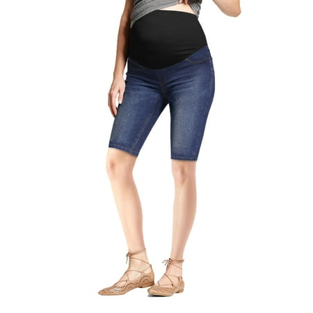 Super Comfy Stretch Women s Skinny Maternity Bermuda