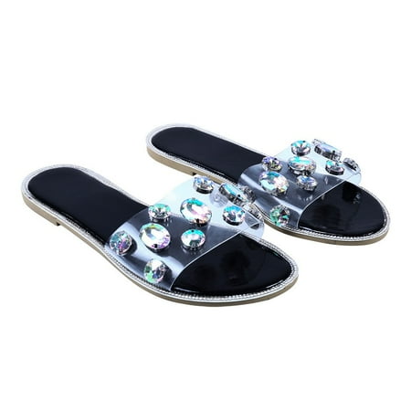 Flip Flops Sandals for Women HSMQHJWE Womens Slides Flat Sandals Slip on Comfortable Summer Outdoor Sandals(Black 9)
Flip Flops Sandals for Women HSMQHJWE Womens Slides Flat Sandals Slip on Comfortable Summer Outdoor Sandals(Black 9)