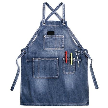 YEUHTLL Chef Apron Adjustable Barista Apron with Pockets Kitchen Cooking Baking Aprons
YEUHTLL Chef Apron Adjustable Barista Apron with Pockets Kitchen Cooking Baking Aprons