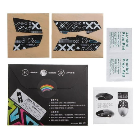 DIY Mouse Skin GPW Mouse Skates Side Stickers Anti-slip For Logitech- G102 G304