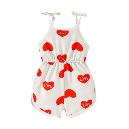 Arvbitana Baby Girls Summer Sling Jumpsuit Sleeveless Heart/Letter/Leopard/Donut Print Suspender Pants
Arvbitana Baby Girls Summer Sling Jumpsuit Sleeveless Heart/Letter/Leopard/Donut Print Suspender Pants
