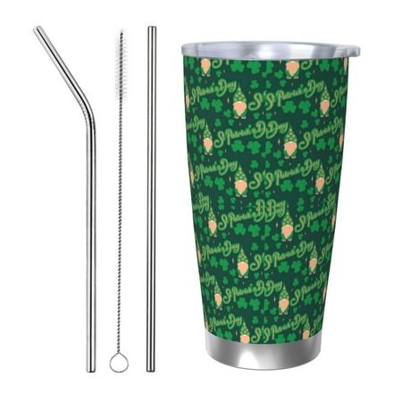 Ocsxa St Patrick s Day9 Pattern 20oz Travel Coffee Mug with Flip Lid Stainless Steel Insulated Insulated Coffee Mug Thermal Cup with Splash Proof Sliding Lid-Straw Three-piece Set
Ocsxa St Patrick s Day9 Pattern 20oz Travel Coffee Mug with Flip Lid Stainless Steel Insulated Insulated Coffee Mug Thermal Cup with Splash Proof Sliding Lid-Straw Three-piece Set