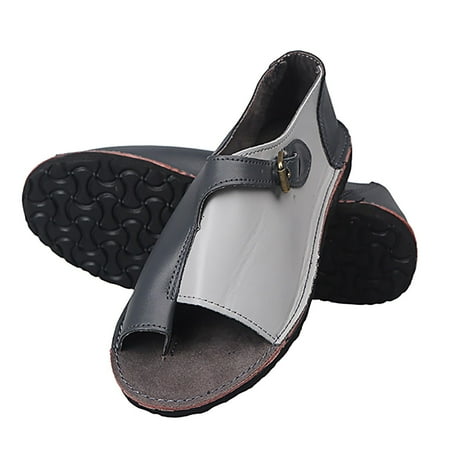 Women s Flat Sandals - Comfortable Fish Mouth Sandals Buckle Round Toe Slip-on Leather Sandal Casual Wear Cute Spring Summer Shoes
Women s Flat Sandals - Comfortable Fish Mouth Sandals Buckle Round Toe Slip-on Leather Sandal Casual Wear Cute Spring Summer Shoes