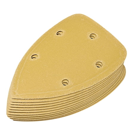 Uxcell 5 Holes 5.5-in 320 Grits Aluminum Oxide Fine Abrasive Triangle Sandpaper Flocking Backed 12 Pack
Uxcell 5 Holes 5.5-in 320 Grits Aluminum Oxide Fine Abrasive Triangle Sandpaper Flocking Backed 12 Pack