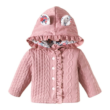 Dr.Eam Infant Hoodie Coats Born Kids Toddler Baby Girls Cartoon Rabbit Ear Long Sleeve Coat Winter Hooded Jacket Clothes Outerwear Tops Boys Girls Pink 18 M-24 M
Dr.Eam Infant Hoodie Coats Born Kids Toddler Baby Girls Cartoon Rabbit Ear Long Sleeve Coat Winter Hooded Jacket Clothes Outerwear Tops Boys Girls Pink 18 M-24 M