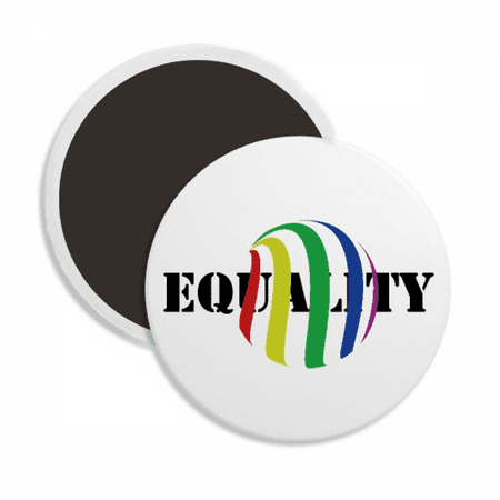 Identify Rainbow Equality Distinguish Parcels Round Ceracs Fridge Magnet Keepsake Decoration
Identify Rainbow Equality Distinguish Parcels Round Ceracs Fridge Magnet Keepsake Decoration