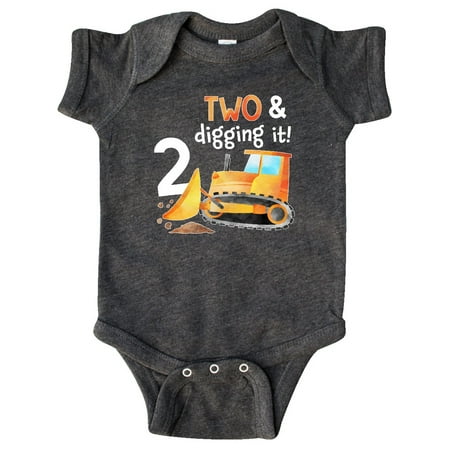 Inktastic Two and Digging It Bulldozer 2nd Birthday Gift Baby Boy or Baby Girl Bodysuit
Inktastic Two and Digging It Bulldozer 2nd Birthday Gift Baby Boy or Baby Girl Bodysuit