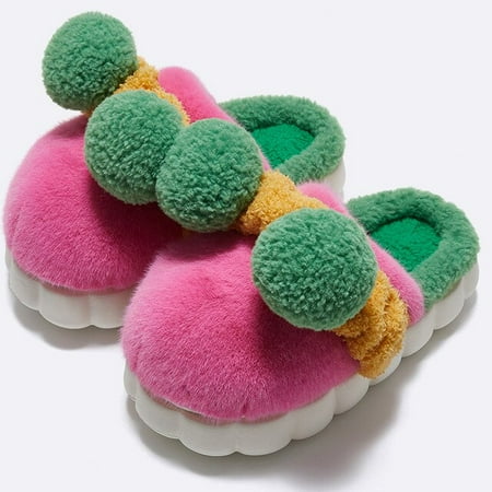 CoCopeanut Cute Candy Color Fur Ball Warm Plush Women Slippers Home Fur Platform Indoor Couple Shoes Cotton Clouds 2022 Woman Slippers
CoCopeanut Cute Candy Color Fur Ball Warm Plush Women Slippers Home Fur Platform Indoor Couple Shoes Cotton Clouds 2022 Woman Slippers