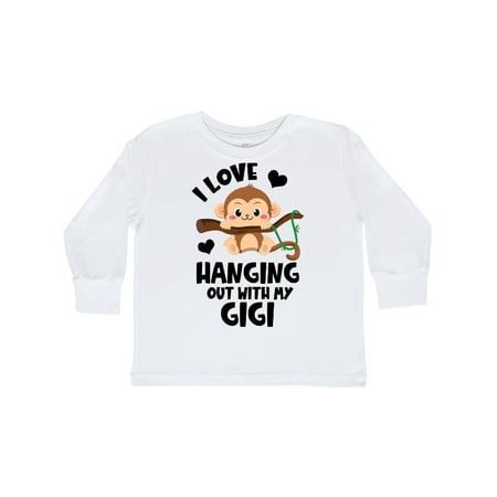 Inktastic Monkey I Love Hanging out with My Gigi Gift Toddler Boy or Toddler Girl Long Sleeve T-Shirt
Inktastic Monkey I Love Hanging out with My Gigi Gift Toddler Boy or Toddler Girl Long Sleeve T-Shirt