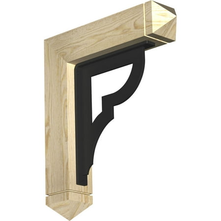 4 W x 20 D x 23 H Bradford Arts & Crafts Ironcrest Rough Sawn Bracket Douglas Fir (1 1/2 W x 12 D x 15 H Iron Bracket)
4 W x 20 D x 23 H Bradford Arts & Crafts Ironcrest Rough Sawn Bracket Douglas Fir (1 1/2 W x 12 D x 15 H Iron Bracket)