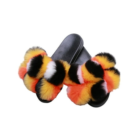 Colisha Women s Faux Fur Slides Slippers Fluffy Fuzzy Sandals Furry Slide Flip Flop Open Toe Indoor Outdoor
Colisha Women s Faux Fur Slides Slippers Fluffy Fuzzy Sandals Furry Slide Flip Flop Open Toe Indoor Outdoor