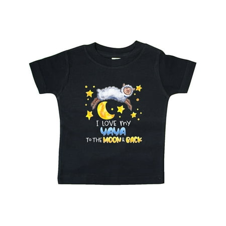 Inktastic I Love my Yaya to the Moon and Back Cute Sheep Gift Baby Boy or Baby Girl T-Shirt
Inktastic I Love my Yaya to the Moon and Back Cute Sheep Gift Baby Boy or Baby Girl T-Shirt