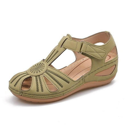 Women Summer Sandals Beach Wedge Sandals Bohemia Flip-Flop Ankle Strap Causal Comfortable Round Toe Gladiator Outdoor Shoes
Women Summer Sandals Beach Wedge Sandals Bohemia Flip-Flop Ankle Strap Causal Comfortable Round Toe Gladiator Outdoor Shoes