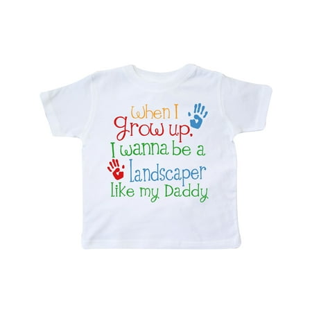 Inktastic Landscaper like Daddy Gift Toddler Boy or Toddler Girl T-Shirt 
Inktastic Landscaper like Daddy Gift Toddler Boy or Toddler Girl T-Shirt