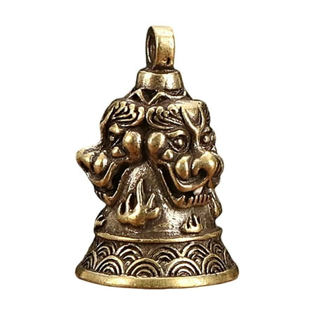 Yoone Old Bronze Bell Finely Build Decorative Compact Decorate Non-deforming Antique Brass Pendant for Living Room
Yoone Old Bronze Bell Finely Build Decorative Compact Decorate Non-deforming Antique Brass Pendant for Living Room
