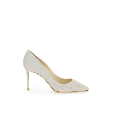 Jimmy Choo Romy 85 Dusty Glitter Pumps Women