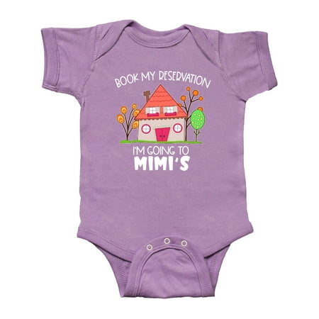 Inktastic Book my Reservation! I m Going To Mimi s- House Gift Baby Boy or Baby Girl Bodysuit
Inktastic Book my Reservation! I m Going To Mimi s- House Gift Baby Boy or Baby Girl Bodysuit