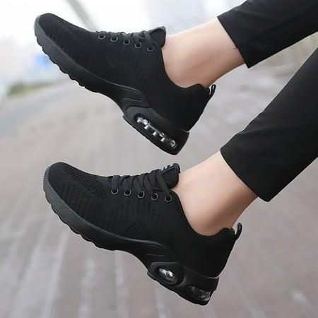 Women s Air Cushion Athletic Running Shoes - Breathable Lace-up Sneakers for Anti-slip Workouts
Women s Air Cushion Athletic Running Shoes - Breathable Lace-up Sneakers for Anti-slip Workouts