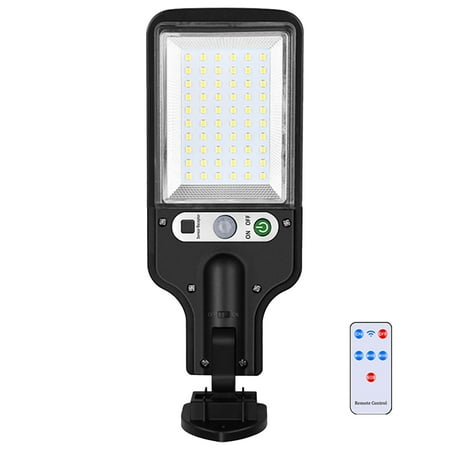 3 Modes Motion Sensing Solar Street Light Outdoor Garden Wall Mounted